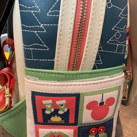 Loungefly Disney Mickey Mouse Backpack - Christmas - Picture 4 of 5